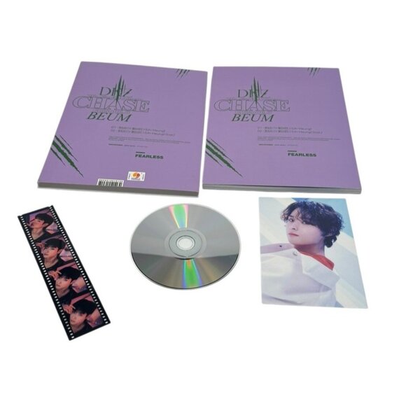 DKZ Chase 7th Single Episode 3 Beum Fearless Photo Book Photo Card Film CD EUC - Picture 5 of 7